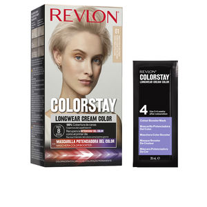 0036309970210694-68ba98841d741 Revlon, Color Stay , Permanent Hair Dye, 01 Light Ash Blonde, 165 ml – Image 1