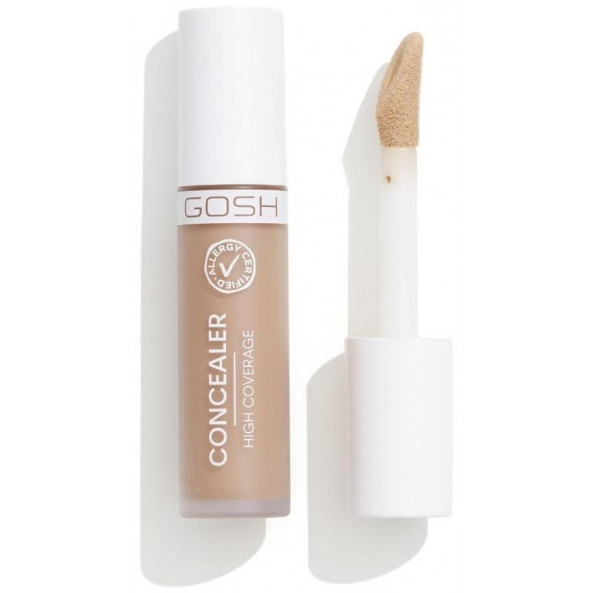 01325711914189983-0-6935120754baf Gosh, Gosh, Vegan, High Coverage, Liquid Concealer, 005, Tawny, 6 ml – Image 1