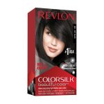 Revlon, Colorsilk, Permanent Hair Dye, 11 Soft Black, 130 ml