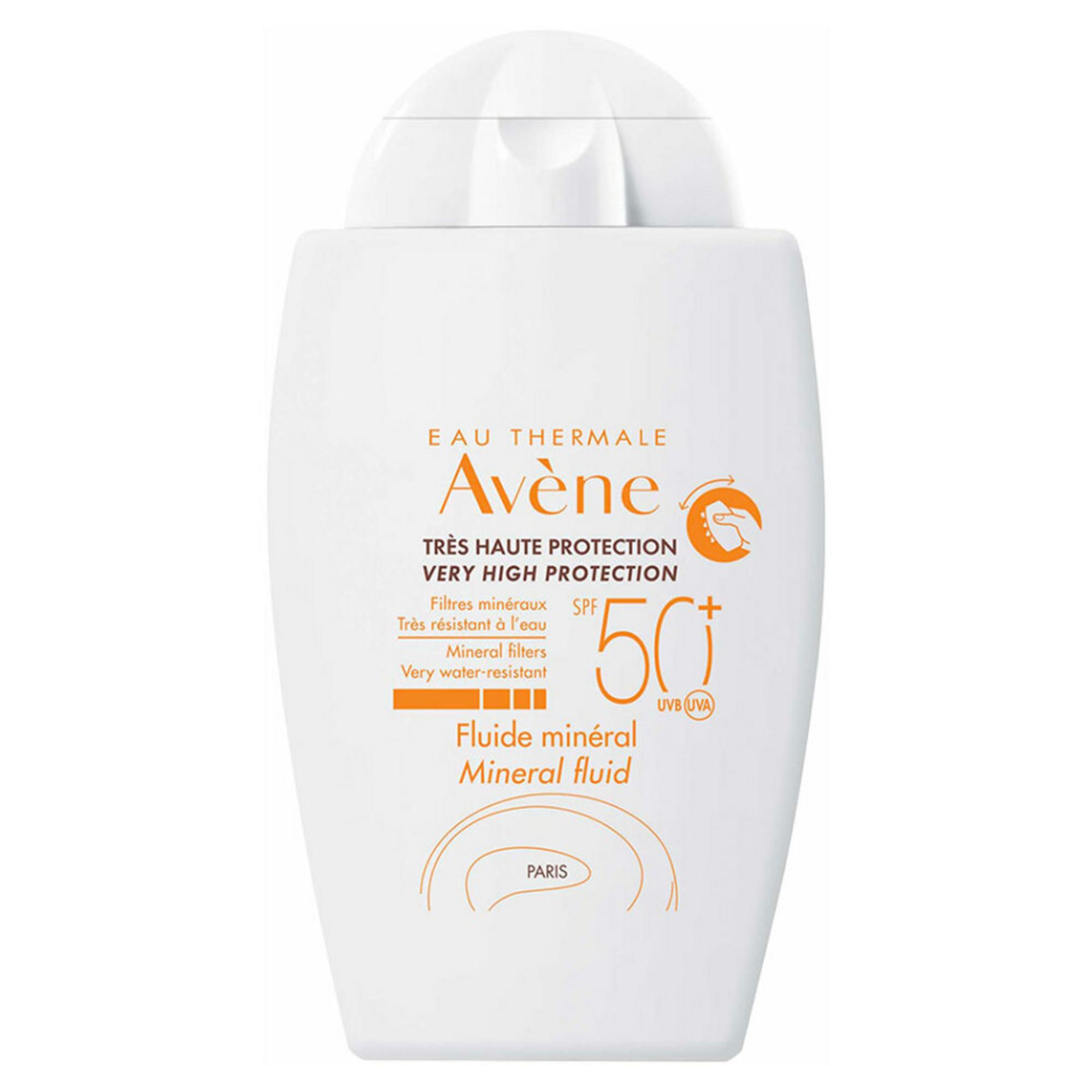 3282770148671-0-6976243b1a72a Avene, Intense Protect, Mineral, High UV protection, Sunscreen Fluid, For Face & Body, 40 ml – Image 1