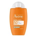 Avene, Ultra Fluid, Mattifying, Daily, Fluid, Face, SPF 50+, 50 ml