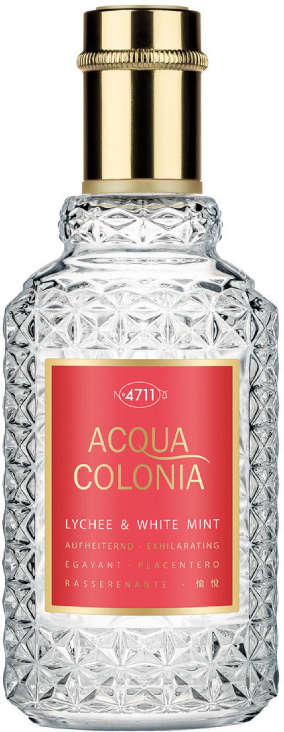 4011700747733-2-68eebe835885d 4711, Acqua Colonia Lychee & White Mint, Eau De Cologne, Unisex, 50 ml – Image 1