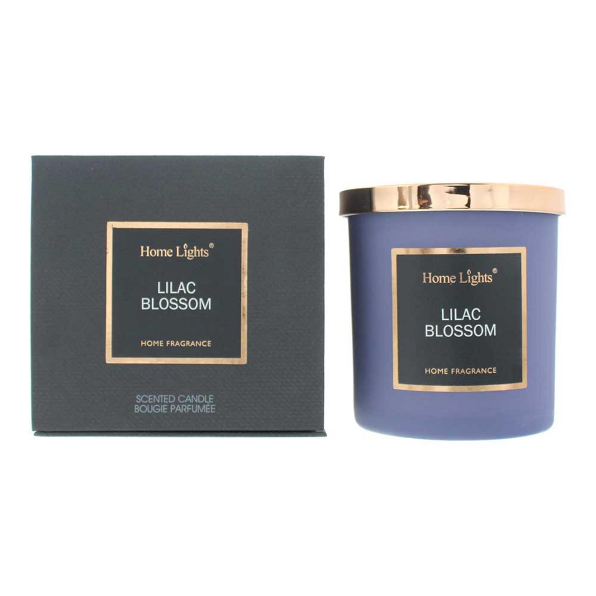 10054238-00101 Home Lights, Lilac Blossom, Scented Candle, 215 g – Image 1