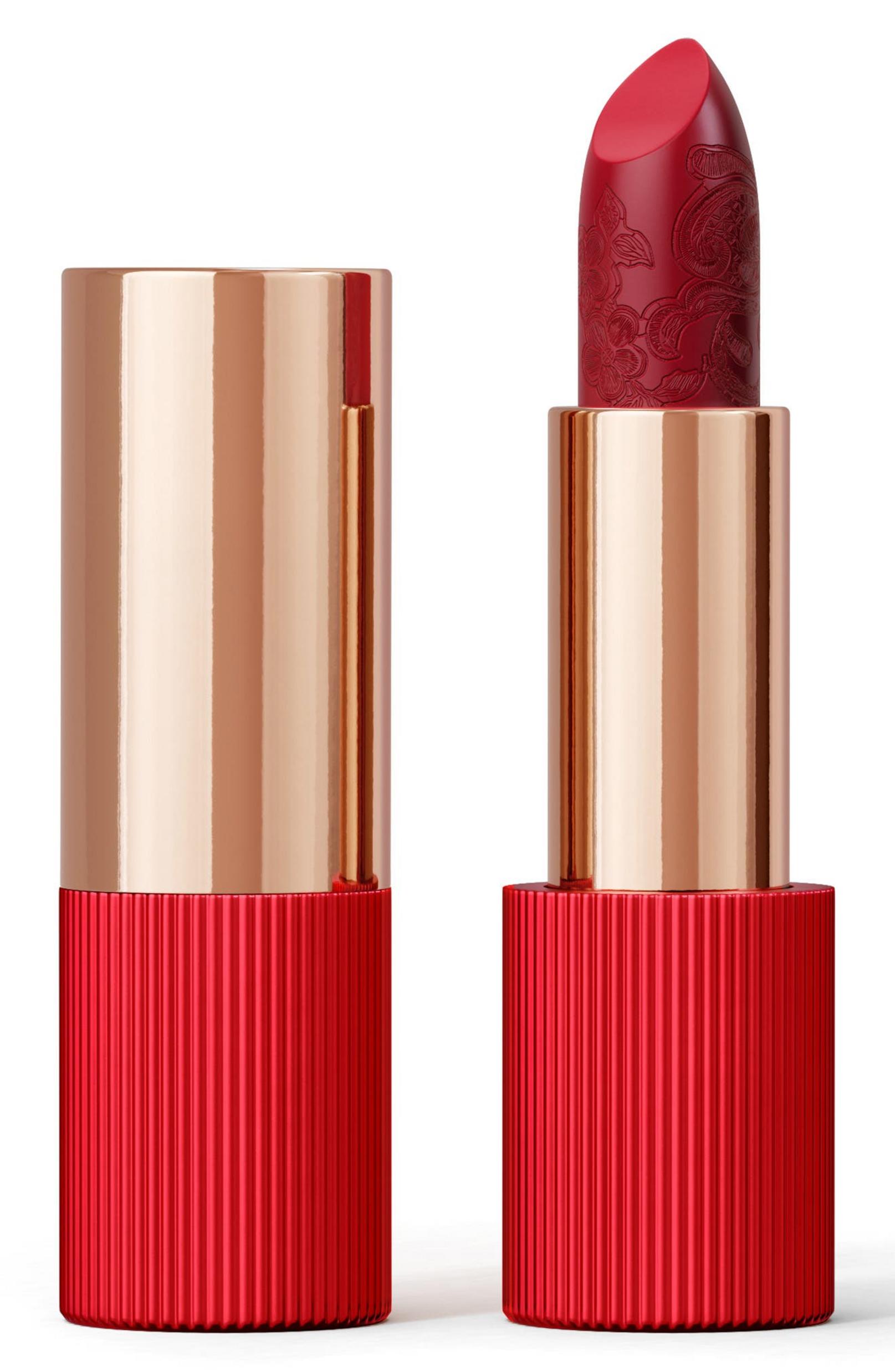 5060784160906-0-690b133ec63dd La Perla — Matte Silk — mat — rouge à lèvres crème — 106 — Venetian Red — 3,5 g – Image 1