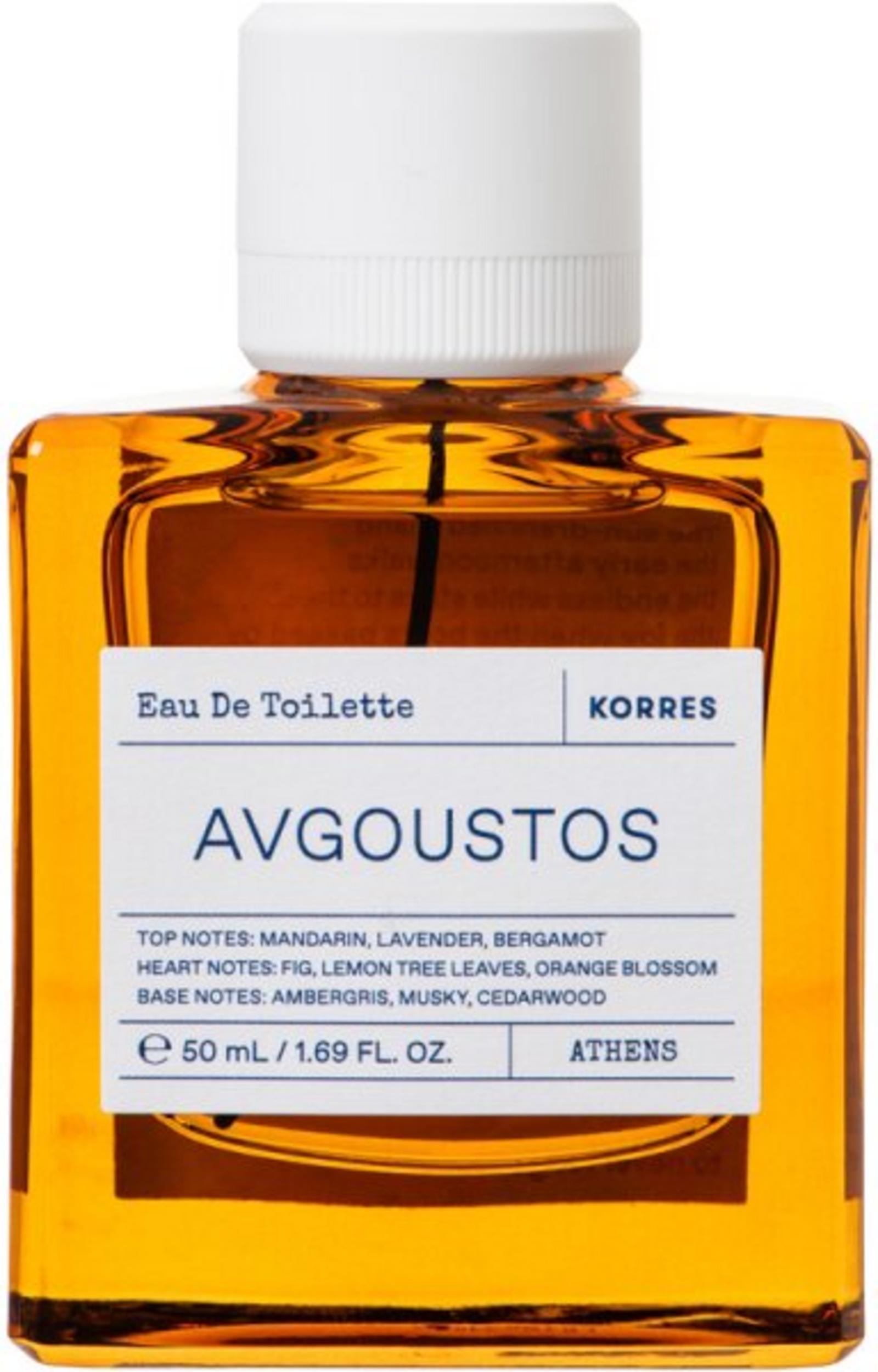 5203069117015-0-69010cd884b60-1 Korres, Avgoustos, Eau De Toilette, Unisex, 50 ml – Image 1