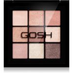 Gosh — Eyedentity — palette de fards à paupières — 001 — Be Honest — 9 Shades — 8 g