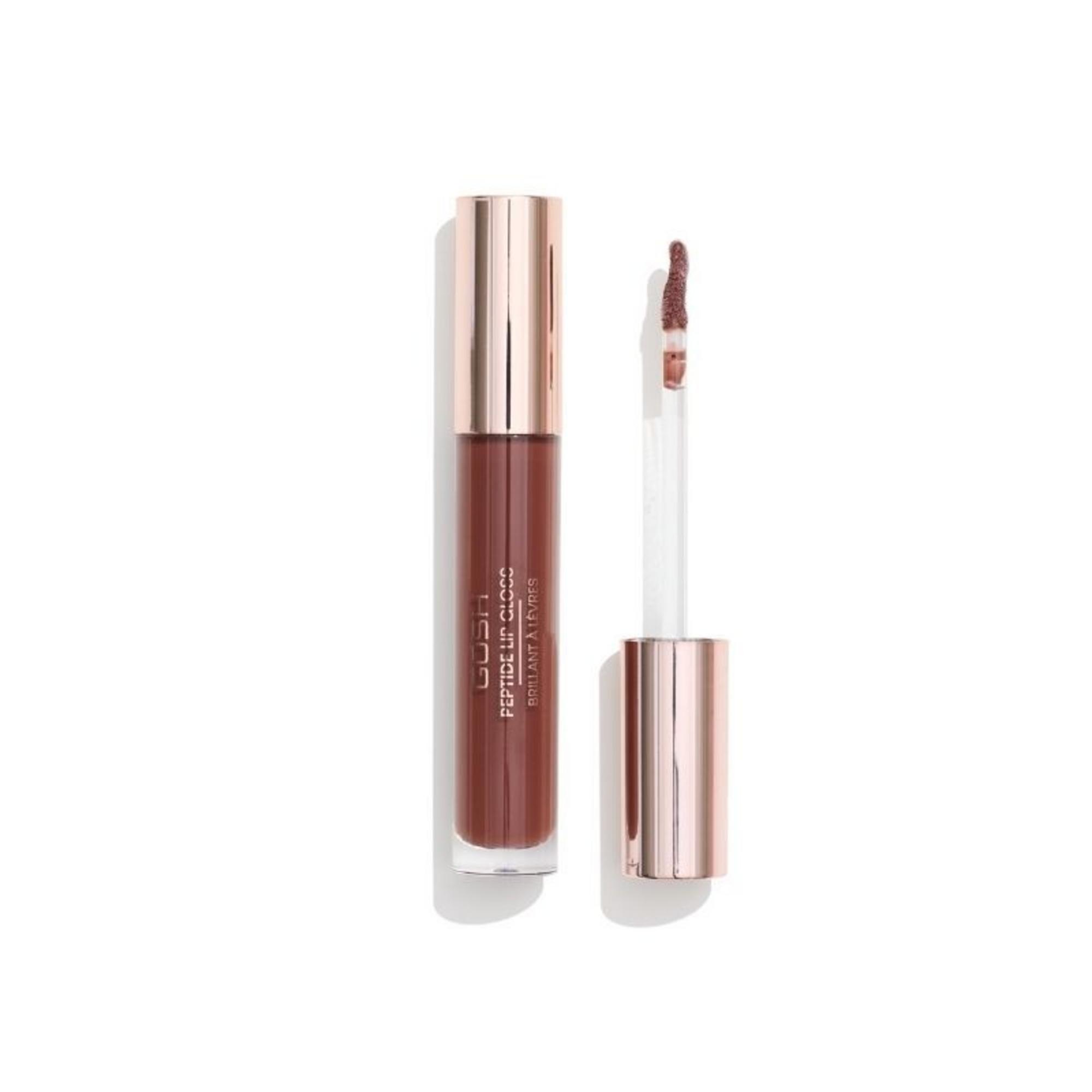 5711914200121-0-68fafe73a8e44 Gosh, Peptide, Vegan, Shine, Lip Gloss, 006, Brownie, 7 ml – Image 1