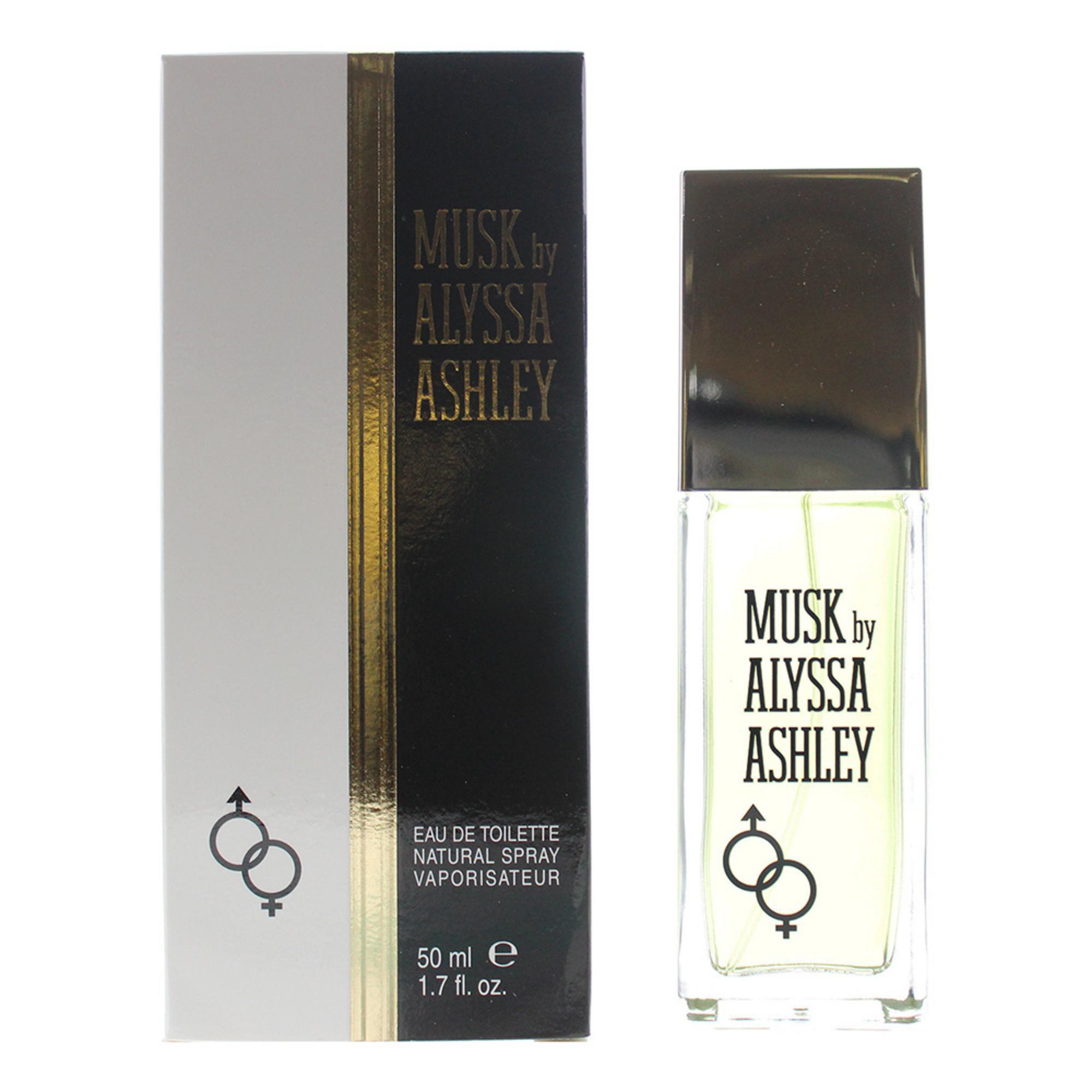 10021242-001 Alyssa Ashley, Musk, Eau De Toilette, Unisex, 50 ml – Image 1