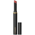 MAC — Powder Kiss Velvet Blur — Slim — rouge à lèvres crème — 877 — Devoted To Chili — 2 g