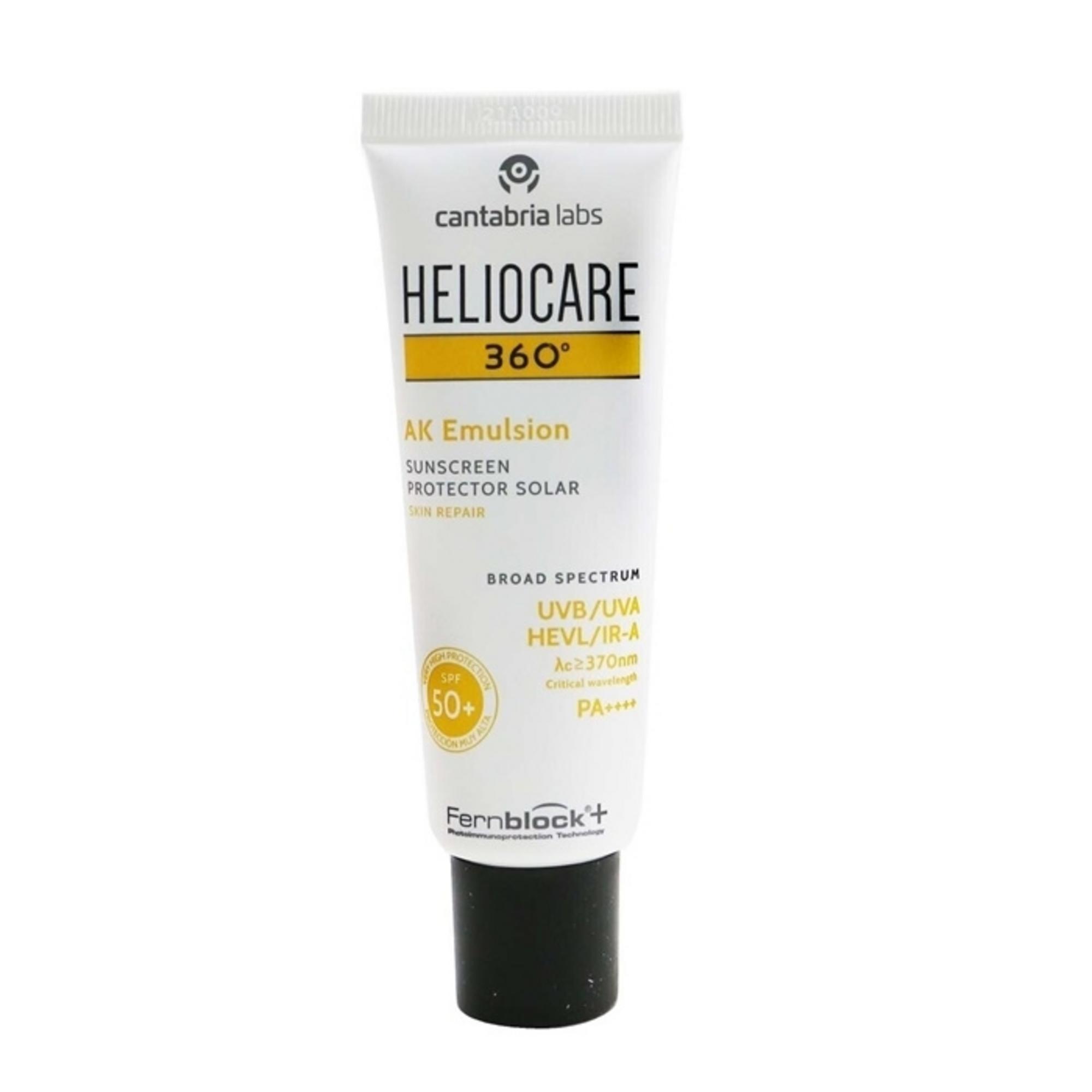 8436574360998-2-6986df71cd02d-1 Cantabria Labs, Heliocare 360º, UV Protection, Daily, Emulsion, For Face, SPF50+, 50 ml – Image 1