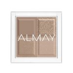 Almay, Shadow Quad, Eyeshadow Palette, 130, Oyster, 4 Shades, 3.5 g