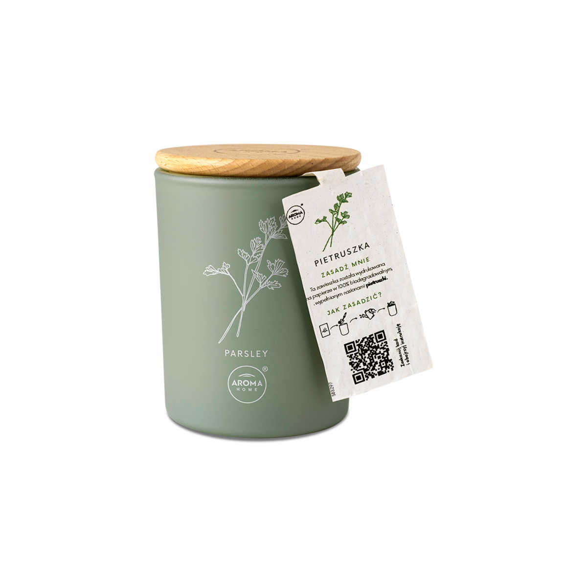 aroma-home-parsley-scented-candle-150-g-1768828631 Aroma Home, Parsley, Scented Candle, 150 g – Image 1