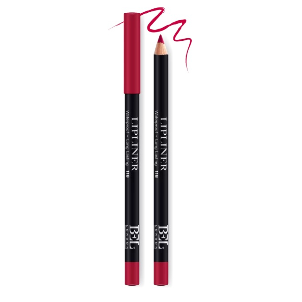bel-london-bel-london-waterproof-contour-lip-liner-118-0-78-g-1676129420 Bel London, BEL London, Hydrogenated Vegetable Oil, Waterproof, Contour, Lip Liner, 118, 0.78 g – Image 1