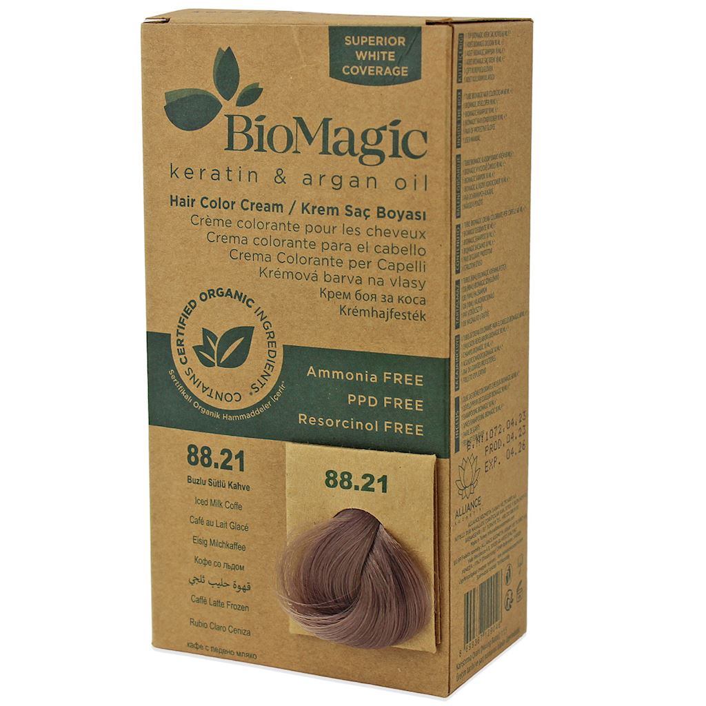 biomagic-biomagic-keratin-argan-oil-permanent-hair-dye-88-21-250-ml-1763103965 Biomagic, Biomagic, Keratin & Argan Oil, Permanent Hair Dye, 88.21 , 250 ml *Tester – Image 1