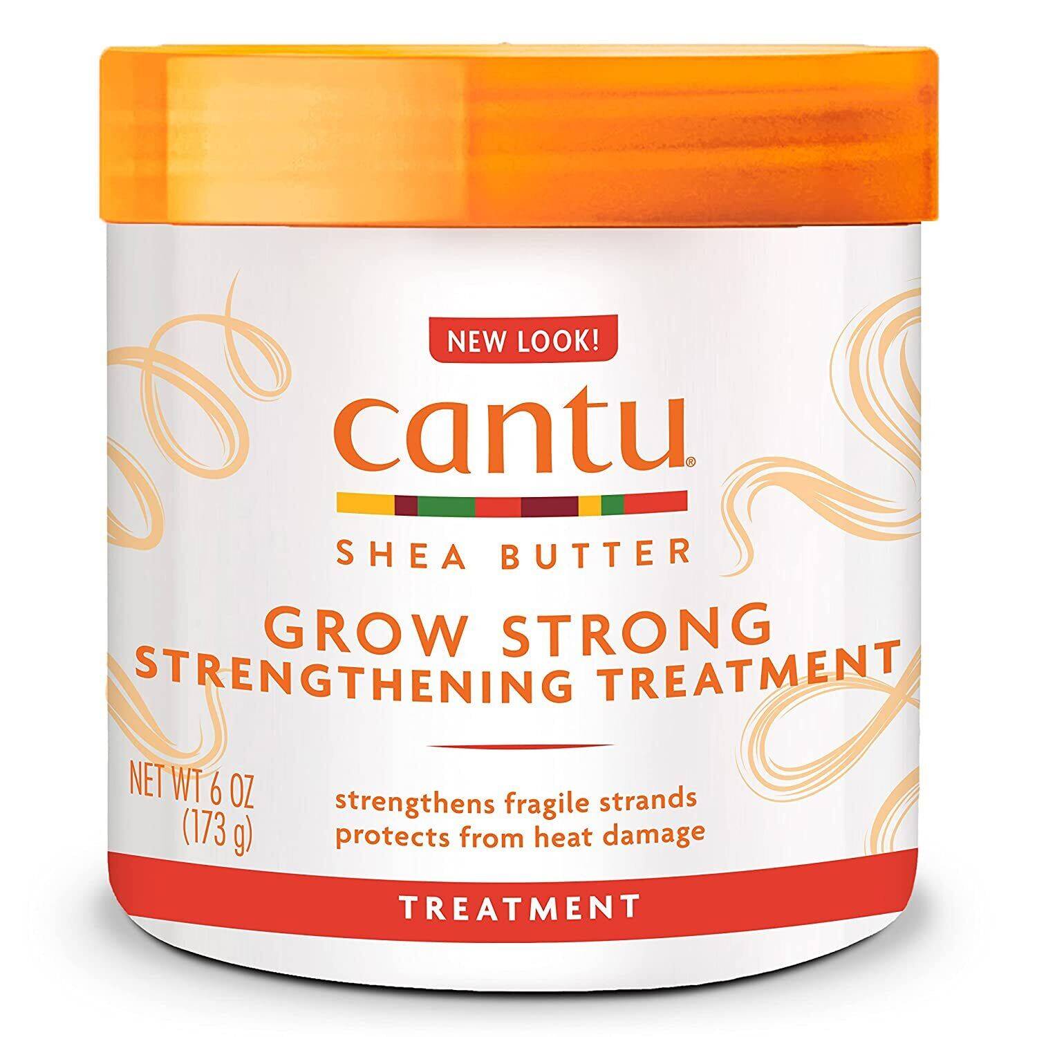 cantu-grow-strong-shea-butter-hair-cream-treatment-for-strengthening-173-g-1731345594 Cantu, Grow Strong, Shea Butter, Hair Cream Treatment, For Strengthening, 173 g – Image 1