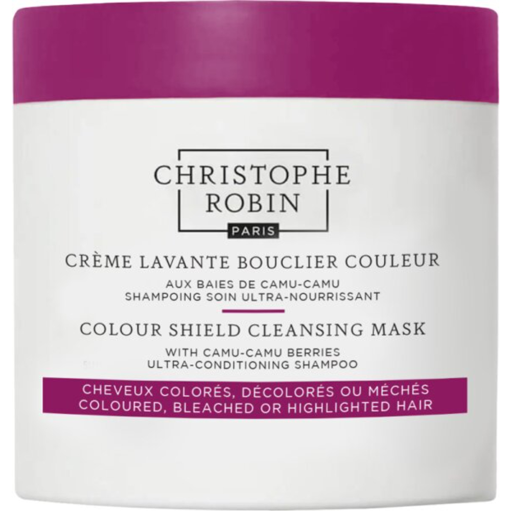 christophe-robin-colour-shield-hair-treatment-cream-mask-for-nourishing-250-ml-1675327553-1 Christophe Robin, Colour Shield, Camu-Camu Berries, Hair Treatment Shampoo, For Nourishing, 250 ml – Image 1