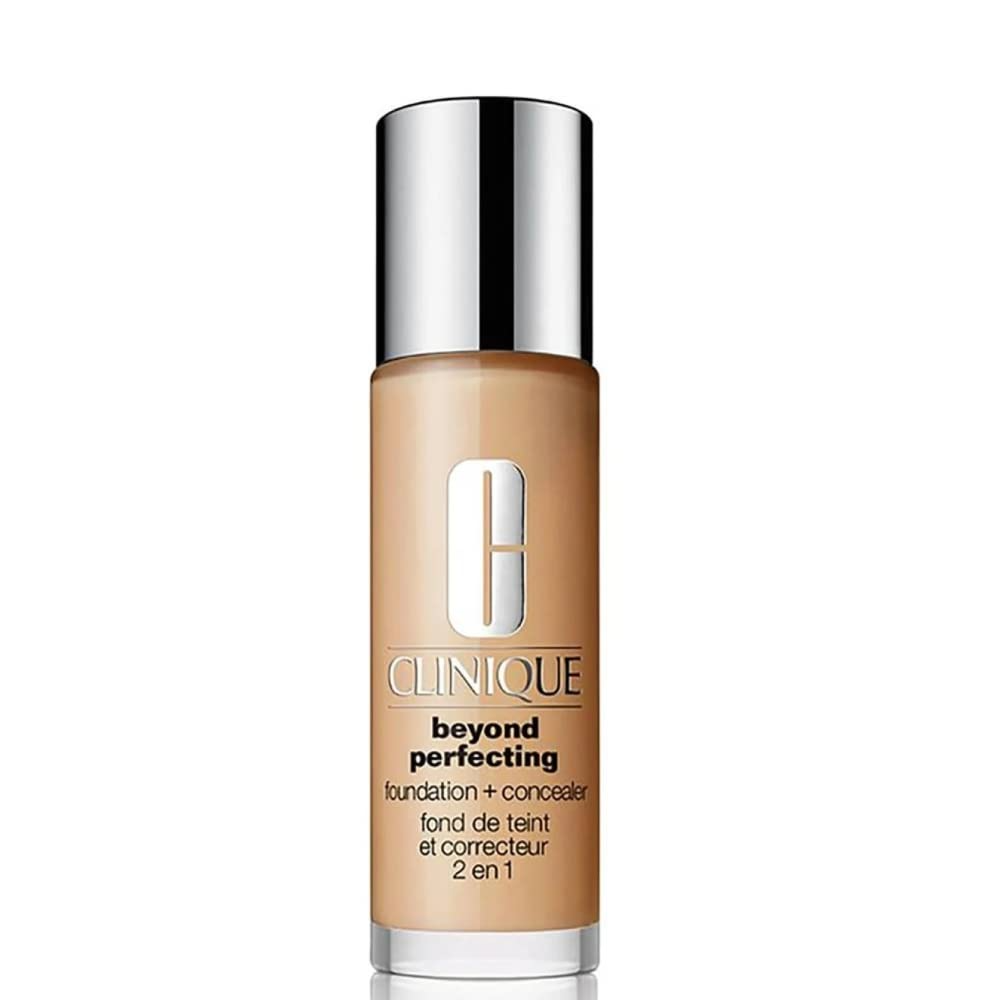 clinique-beyond-perfecting-matte-finish-liquid-foundation-concealer-2-in-1-01-linen-tester-30-ml-1670595548 Clinique, Beyond Perfecting, Paraben-Free, Matte Finish, Liquid Foundation & Concealer 2-In-1, 01, Linen, 30 ml *Tester – Image 1