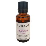 Codage, Synergy Of Essential, Draining, Body Oil, 30 ml