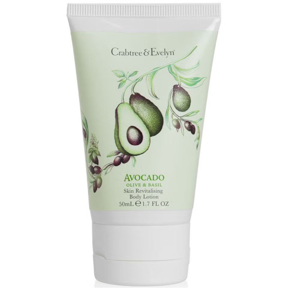 crabtree-evelyn-avocado-olive-basil-revitalising-body-lotion-50-ml-1718356044 Crabtree & Evelyn, Avocado Olive & Basil, Revitalising, Body Lotion, 50 ml – Image 1