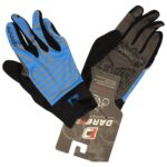 Darevie, Darevie, For Cycling, Synthetic Gloves, Blue/Black, DVG003, Unisex