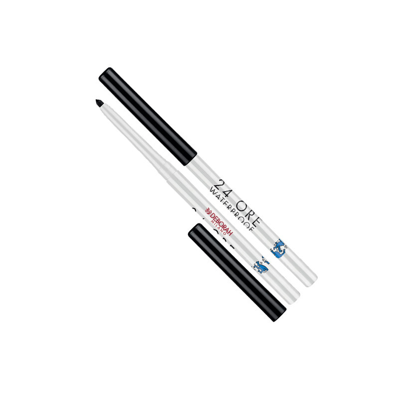 deborah-24-ore-keith-haring-waterproof-retractable-gel-pencil-eyeliner-black-0-3-g-1680094998 Deborah — 24 Ore Keith Haring — résistant à l'eau — Retractable — crayon eyeliner gel — noir — 0,3 g – Image 1