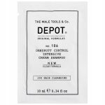Depot, 100 Hair Cleansing No. 106 Clear Formula, Pro-Vitamin B5, Hair Shampoo, Anti-Dandruff, 10 ml