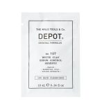 Depot, 100 Hair Cleansing No. 107, Kaolin, Hair Shampoo, For Regulation Of Excessive Sebum, 10 ml
