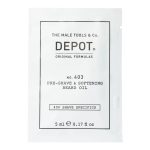 Depot, 400 Shave Specifics No. 403, Sweet Almond, Softening, Pre-Shaving Oil, 5 ml