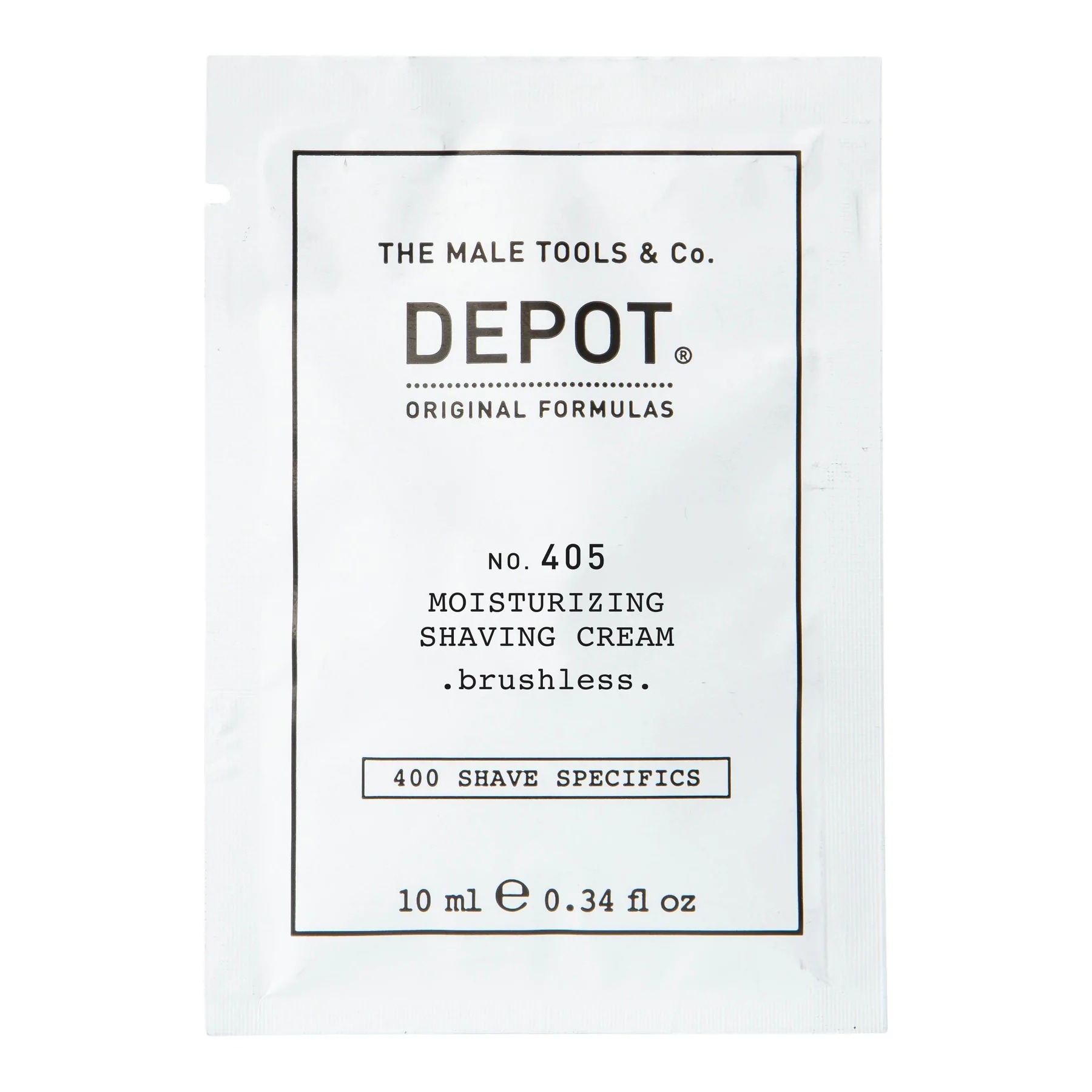depot-400-shave-specifics-no-405-aloe-vera-moisturizing-pre-shave-cream-10-ml-1670880052 Depot, 400 Shave Specifics No. 405, Allantoin, Moisturizing, Shaving Cream, 10 ml – Image 1