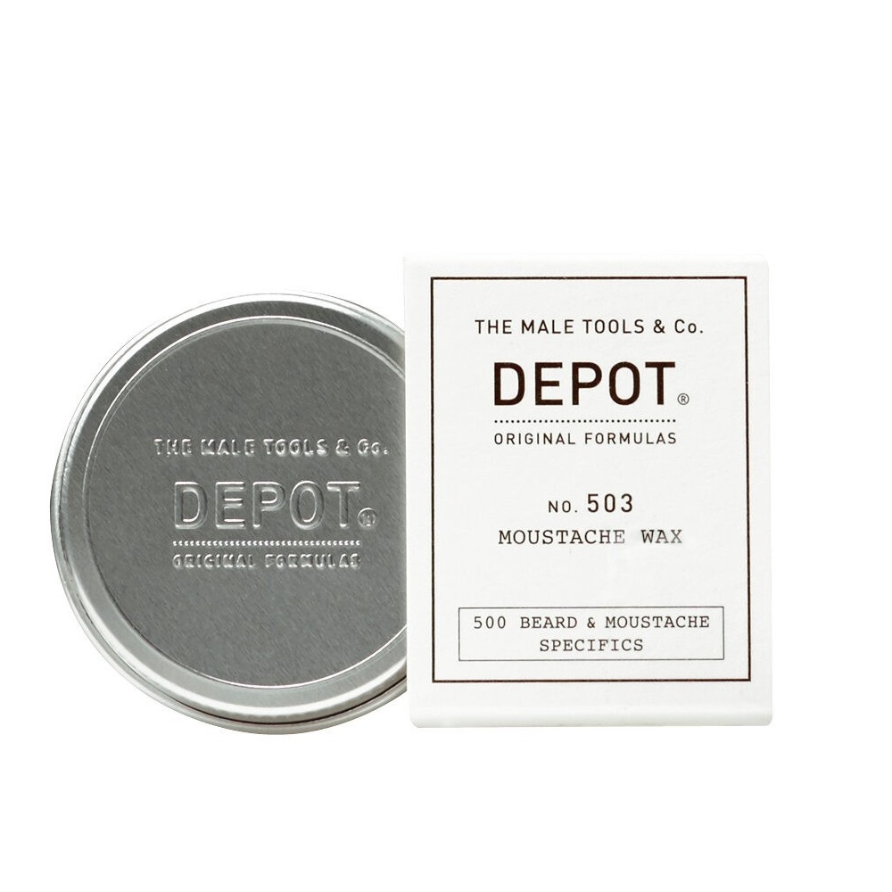 depot-500-beard-mustache-specifics-moustache-wax-for-styling-30-ml-0-8032274061335-1670780409-1 Depot, 500 Beard & Mustache Specifics No. 503, Jojoba Oil, Moustache Wax, For Styling, 30 ml – Image 1