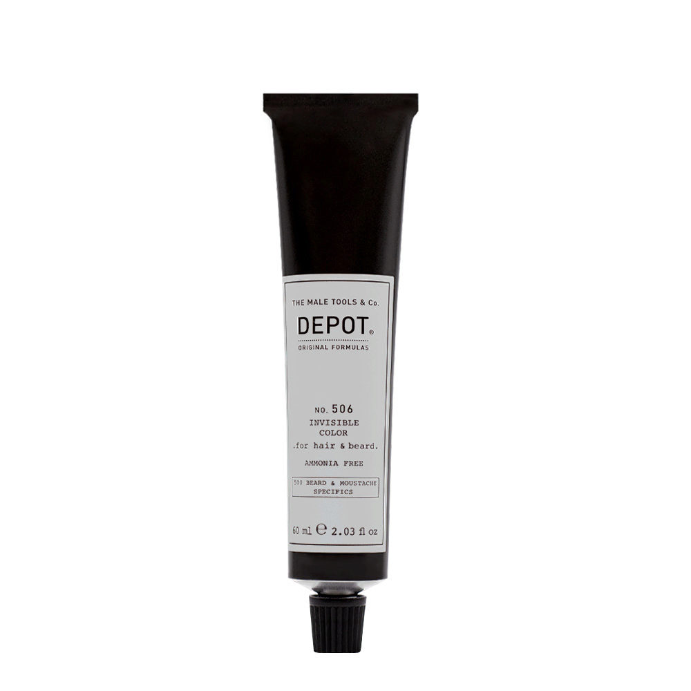 depot-500-beard-mustache-specifics-no-506-invisible-clour-semi-permanent-hair-dye-natural-steel-60-ml-1738238823 Depot, 500 Beard & Mustache Specifics No. 506 Invisible Clour, Semi-Permanent Hair Dye, Natural Titanium, 60 ml – Image 1