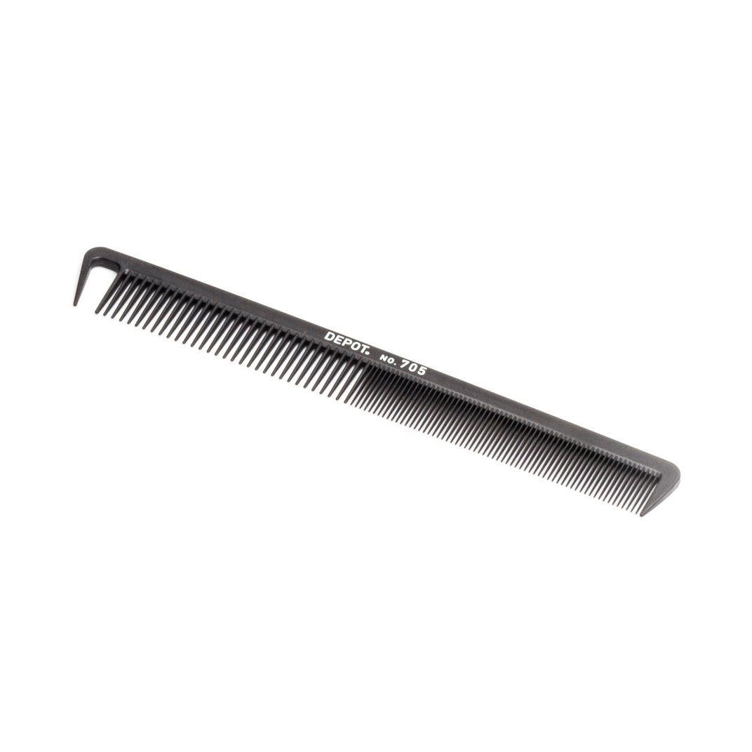 depot-accessories-no-705-carbon-hair-comb-black-1682085803 Depot, Accessories No. 705 Carbon, Hair Plastic Comb, Black – Image 1