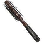 Depot, Accessories No. 724, Round, Hair Brush, Black/Brown, Size S, For Styling