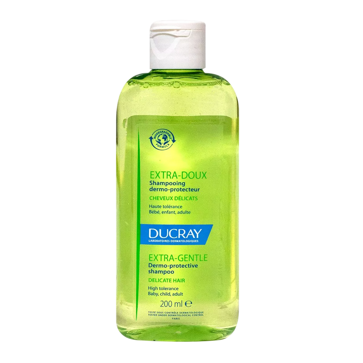 ducray-extra-gentle-hair-shampoo-soothing-dermo-protector-200-ml-1769608524 Ducray, Extra Gentle, Hair Shampoo, Soothing Dermo-Protector, 200 ml – Image 1