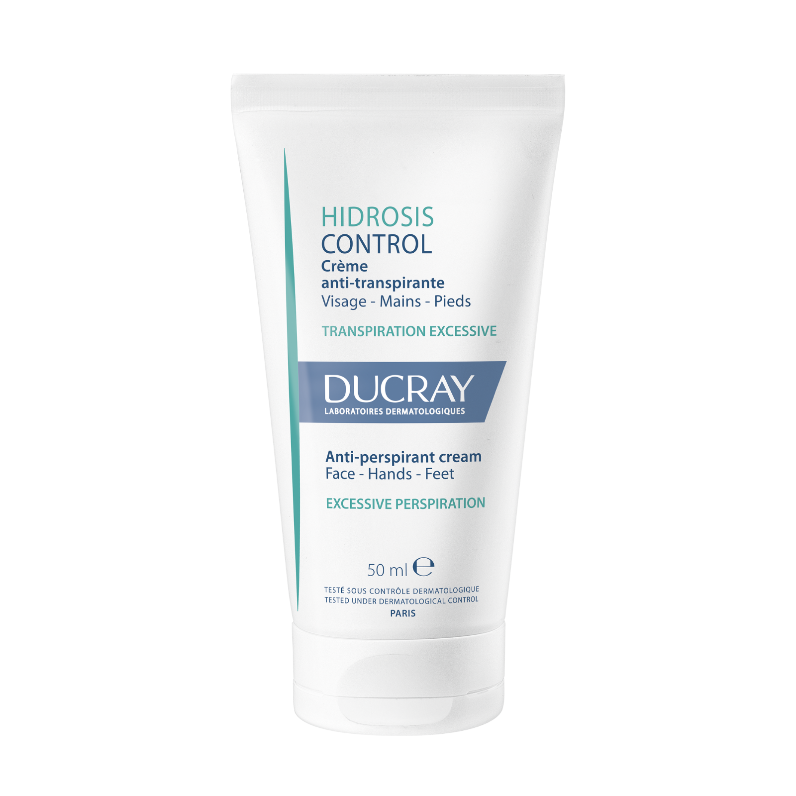 ducray-hidrosis-control-anti-perspirant-cream-for-face-hands-50-ml-1773140230 Ducray, Hidrosis Control, Anti-Perspirant, Cream, For Face & Hands, 50 ml – Image 1