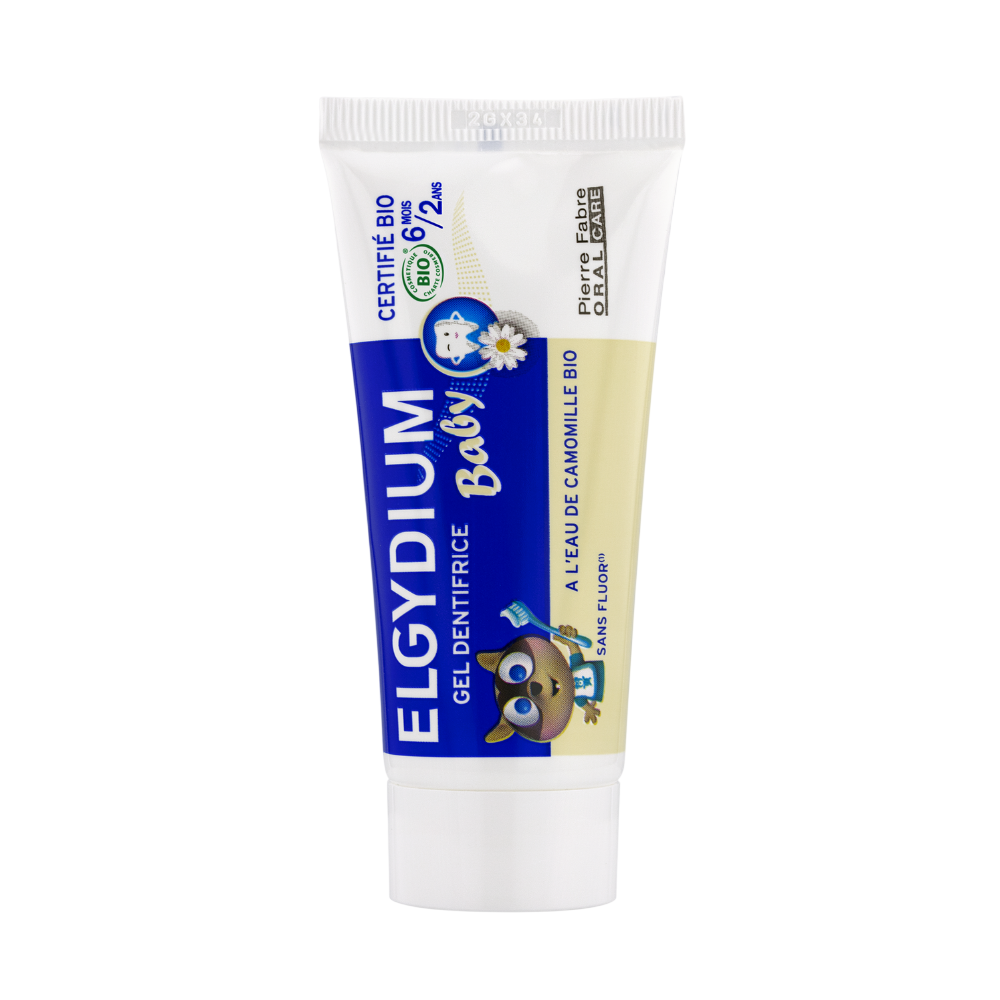 elgydium-baby-chamomile-cleansing-toothpaste-30-ml-1769588370 Elgydium, Baby, Chamomile, Cleansing, Toothpaste, 30 ml – Image 1