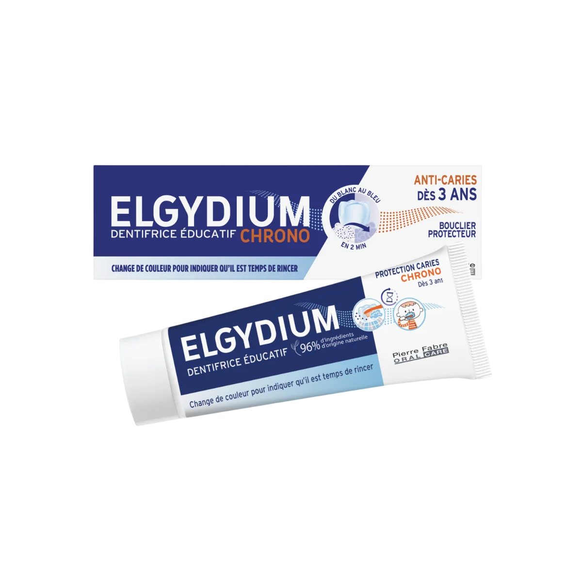 elgydium-tandpasta-chrono-fluorinol-cavity-toothpaste-50-ml-1769591439 Elgydium, Tandpasta Chrono, Fluorinol, Cavity, Toothpaste, 50 ml – Image 1