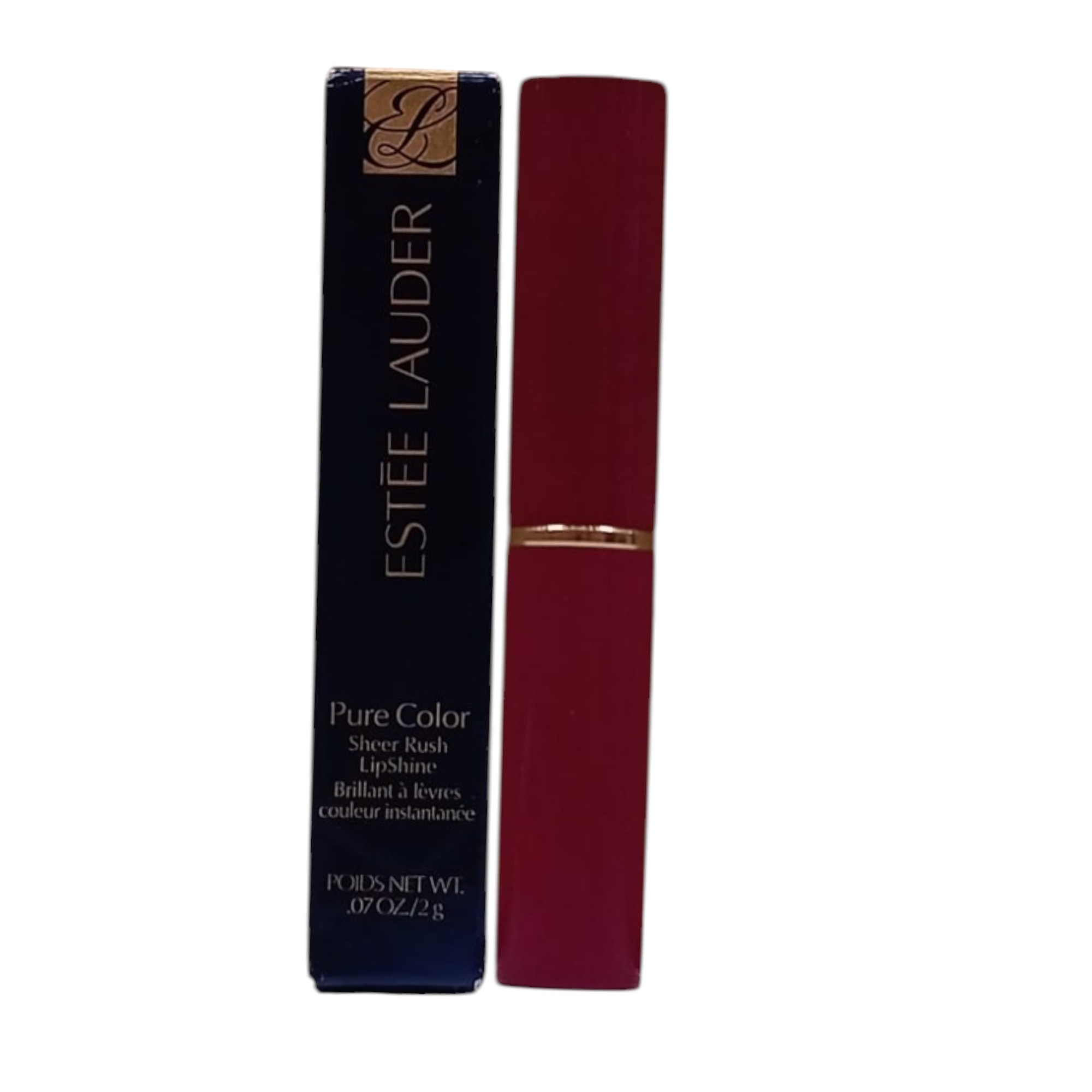 estee-lauder-pure-color-sheer-rush-lip-gloss-x-pose-rose-9-ml-1745299016 Estee Lauder — Pure Color - Sheer Rush — brillant à lèvres — X-Pose Rose — 2 g – Image 1