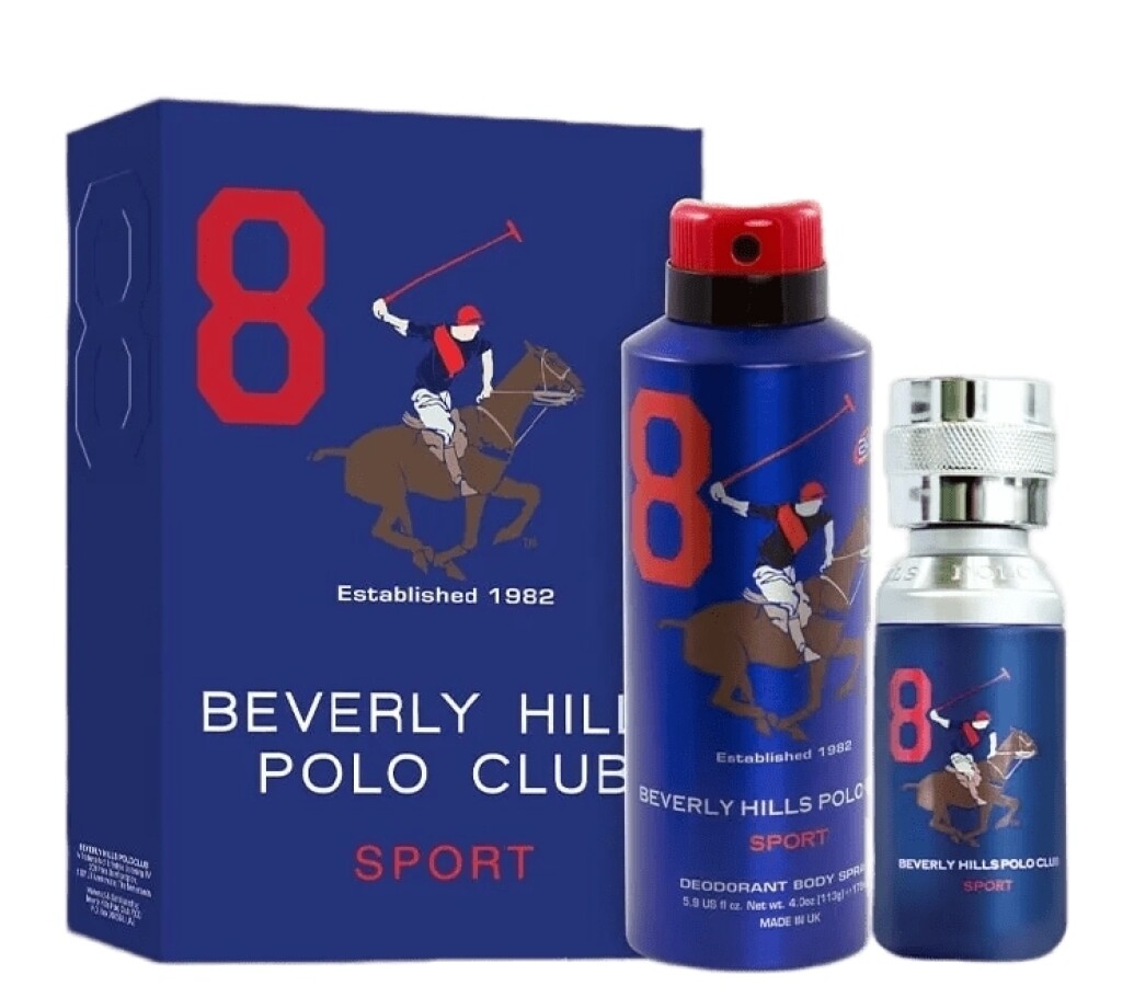 gift-set-beverly-hills-polo-club-1982-sport-8-anti-perspirant-deodorant-spray-for-men-175-ml-1982-sport-8-anti-perspirant-deodorant-spray-for-men-50-ml-1678891194-1 Gift Set Beverly Hills Polo Club: 1982 - Sport 8, Eau De Toilette, For Men, 100 ml + 1982 - Sport 8, Anti-Perspirant, Deodorant Spray, For Men, 175 ml – Image 1