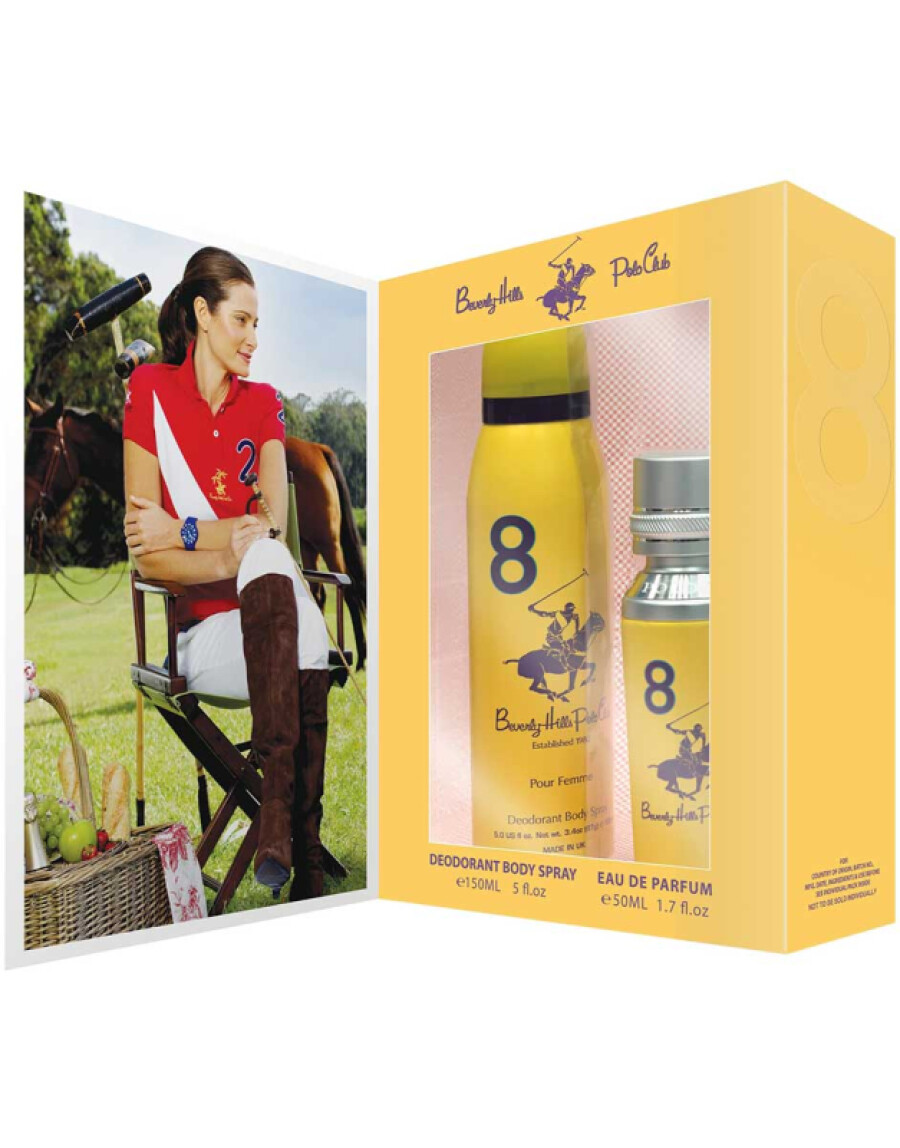 gift-set-beverly-hills-polo-club-1982-sport-8-eau-de-parfum-for-women-50-ml-1982-sport-8-anti-perspirant-deodorant-spray-for-women-175-ml-1678896959 Gift Set Beverly Hills Polo Club: 1982 - Sport 8, Eau De Parfum, For Women, 50 ml + 1982 - Sport 8, Anti-Perspirant, Deodorant Roll-On, For Men, 50 ml – Image 1