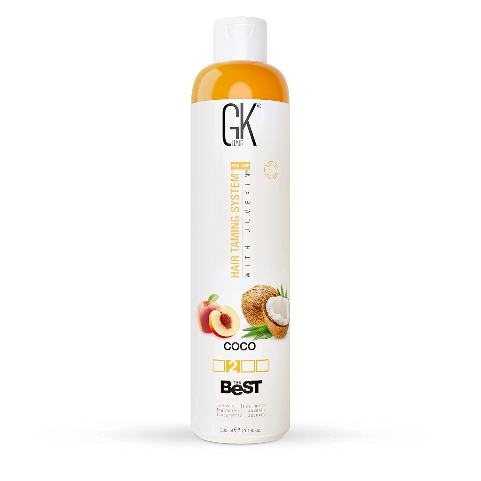 Version 1.0.0 Global Keratin, The Best Coco, Hair Cream Treatment, For Smoothening, 300 ml – Image 1