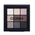 Gosh — Eyedentity — palette de fards à paupières — 005 — Be Hopeful — 9 Shades — 8 g