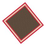 Guess, Silvana, Textile Scarf, Red, 90 x 90, For Women