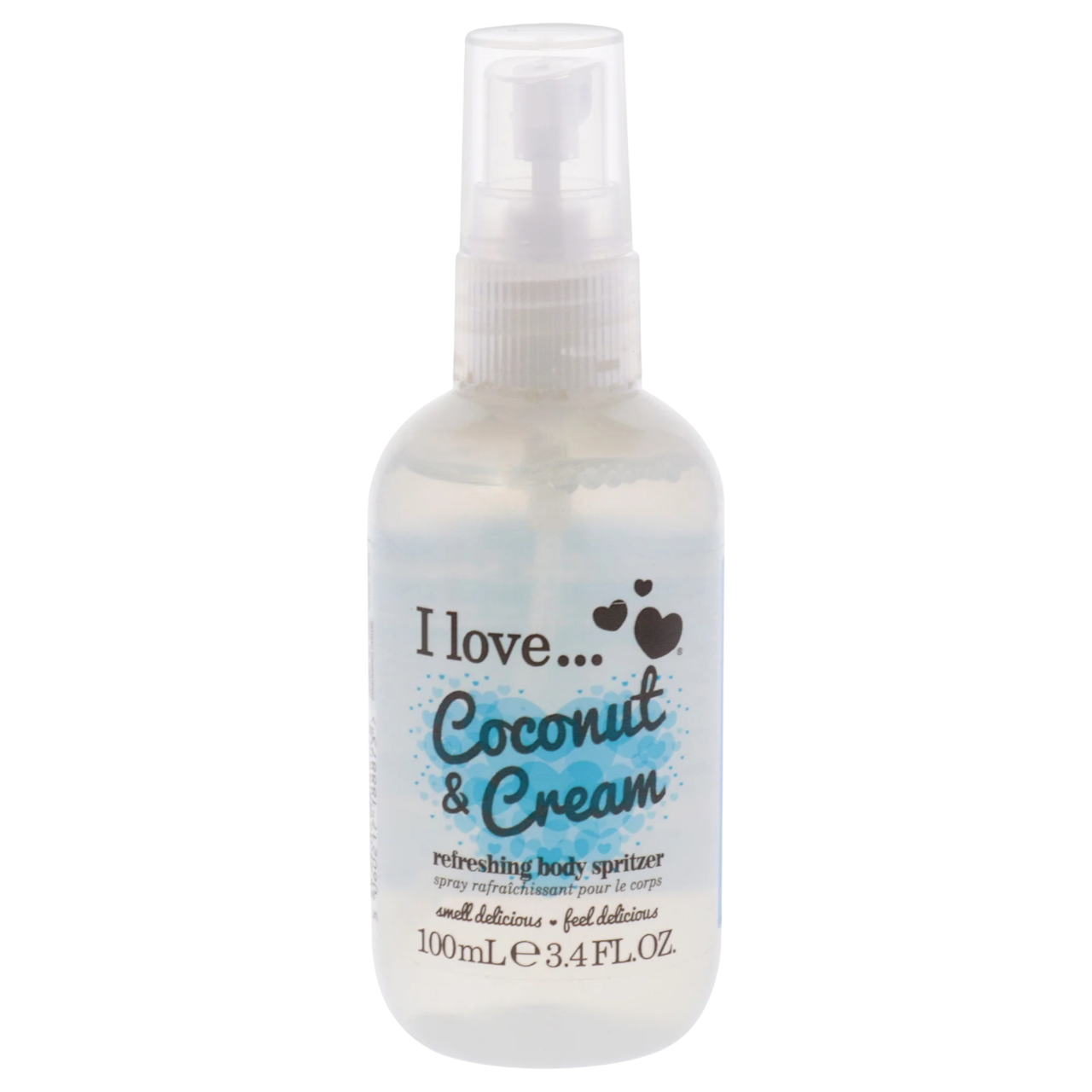 i-love-coconut-cream-scented-spray-for-women-100-ml-1773230395 I Love, Coconut & Cream, Scented Spray, For Women, 100 ml – Image 1