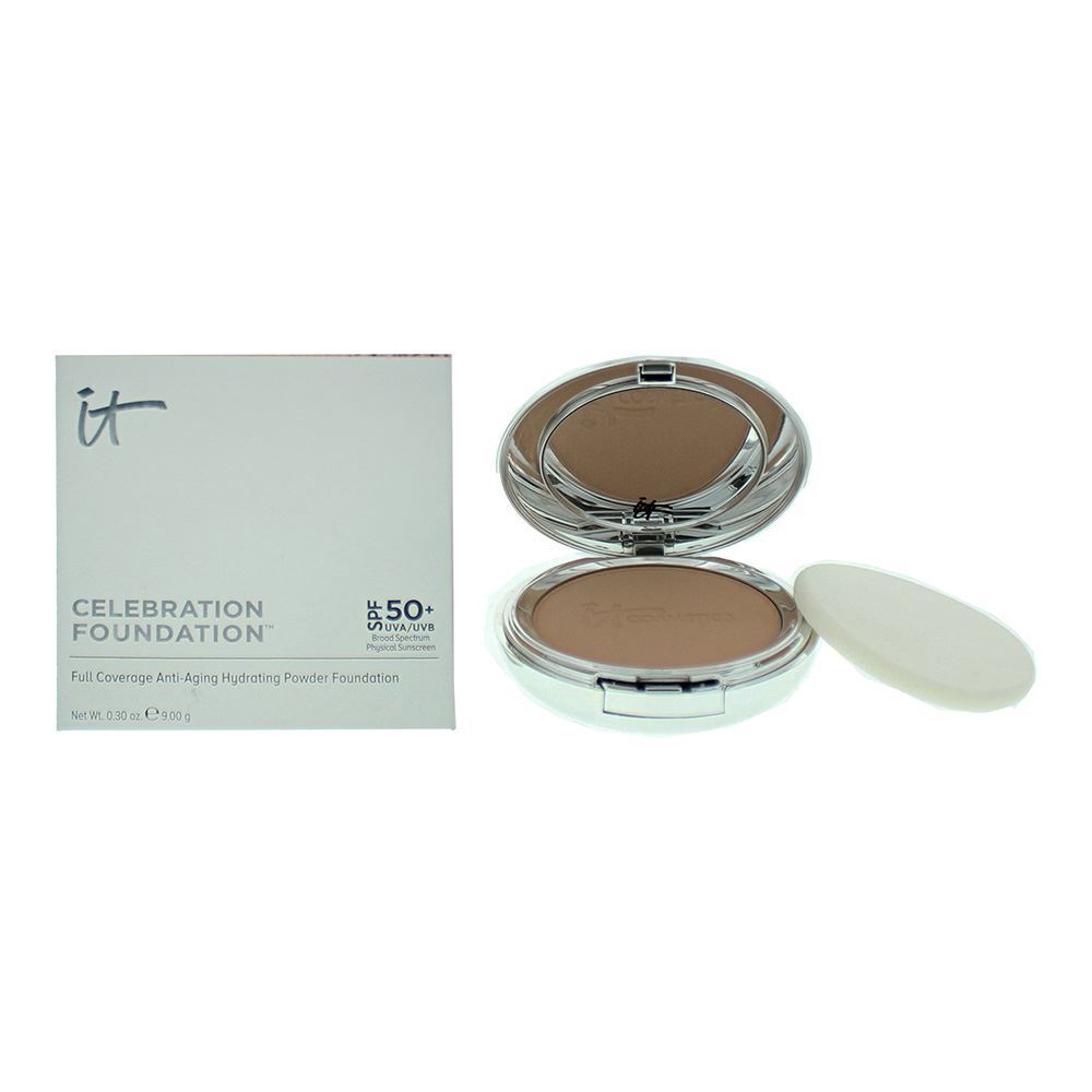it-cosmetics-celebration-compact-foundation-rich-spf50-9-g-1756993286 It Cosmetics, Celebration, Compact Foundation, Rich, SPF50+, 9 g – Image 1