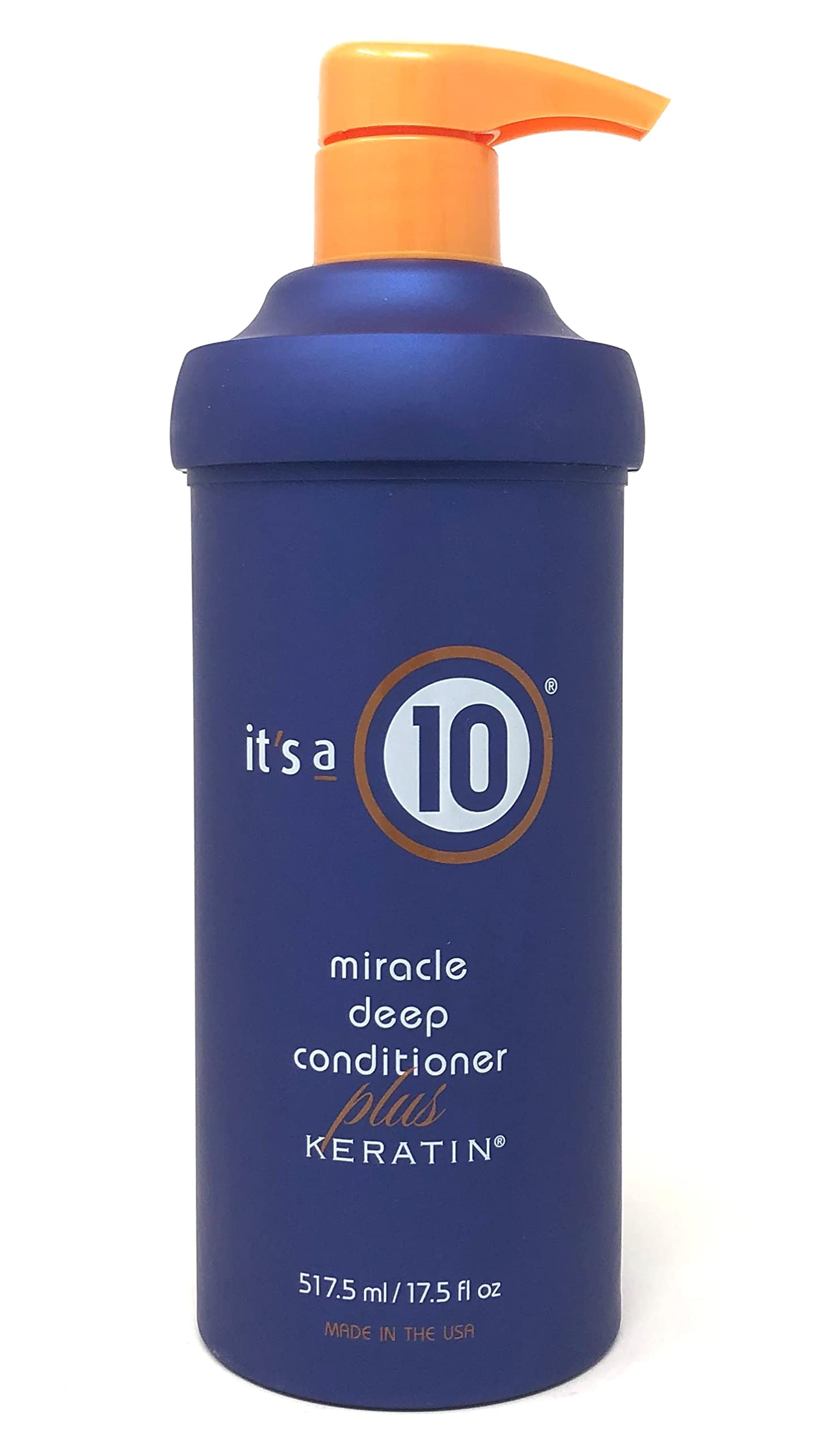 Version 1.0.0 It's a 10, Miracle Deep Plus Keratin, Hair Conditioner, For Repairing, 517.5 ml – Image 1