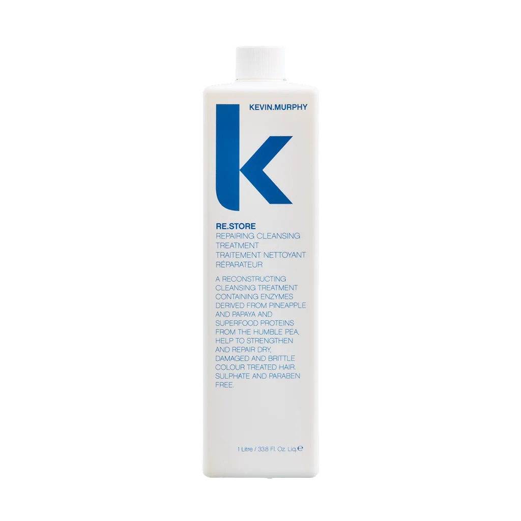 kevin-murphy-re-store-pineapple-and-papaya-enzymes-extracts-hair-treatment-shampoo-for-repairing-1000-ml-1678087974 Kevin Murphy, Re Store, Pineapple and Papaya Enzymes Extracts, Hair Treatment Shampoo, For Repairing, 1000 ml – Image 1