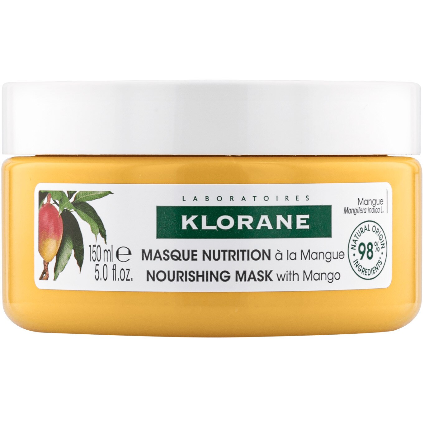 klorane-mango-butter-nutrition-hair-treatment-cream-mask-for-nourishing-150-ml-1769610852 Klorane, Mango Butter Nutrition, Hair Treatment Cream Mask, For Nourishing, 150 ml – Image 1