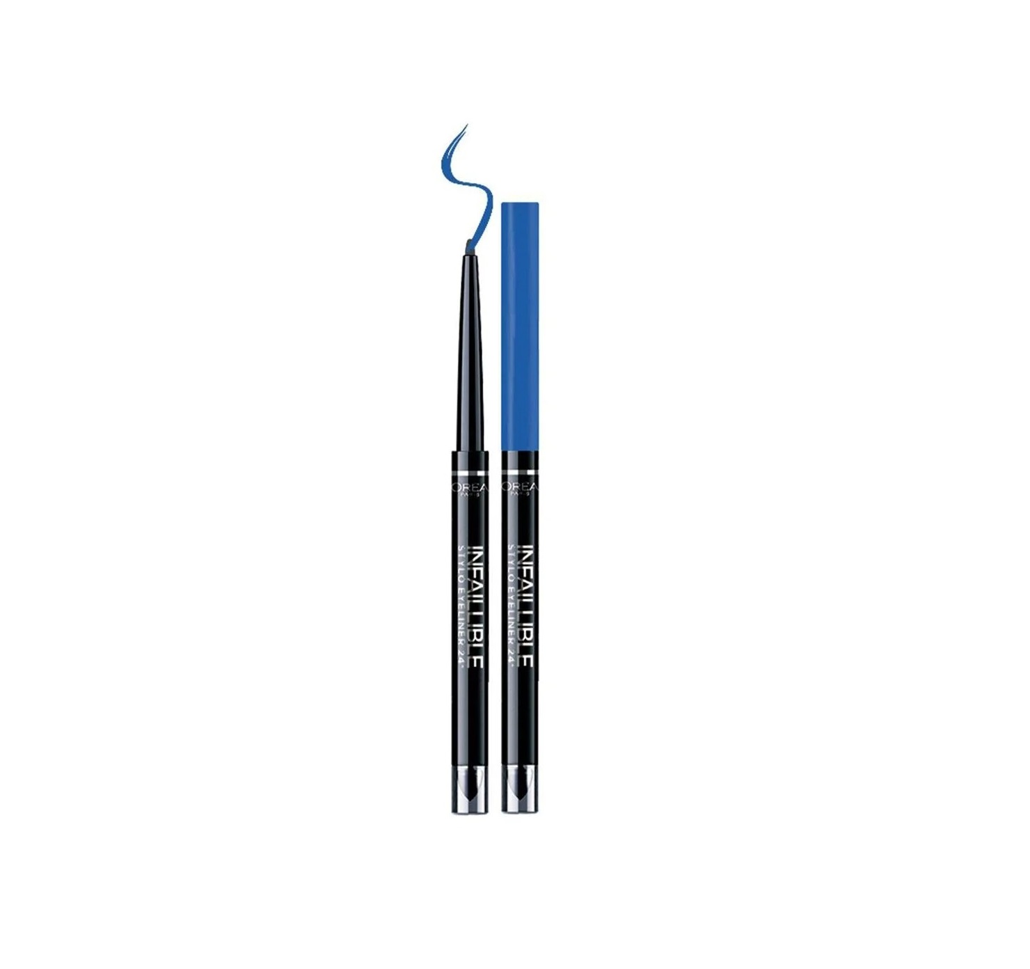 l-oreal-paris-infaillible-24h-waterproof-contour-gel-pencil-eyeliner-316-indefinite-blue-10-g-1679904699 L'Oreal Paris — Infaillible 24H — résistant à l'eau — Contour — crayon eyeliner gel — 316 — Indefinite Blue — 10 g – Image 1