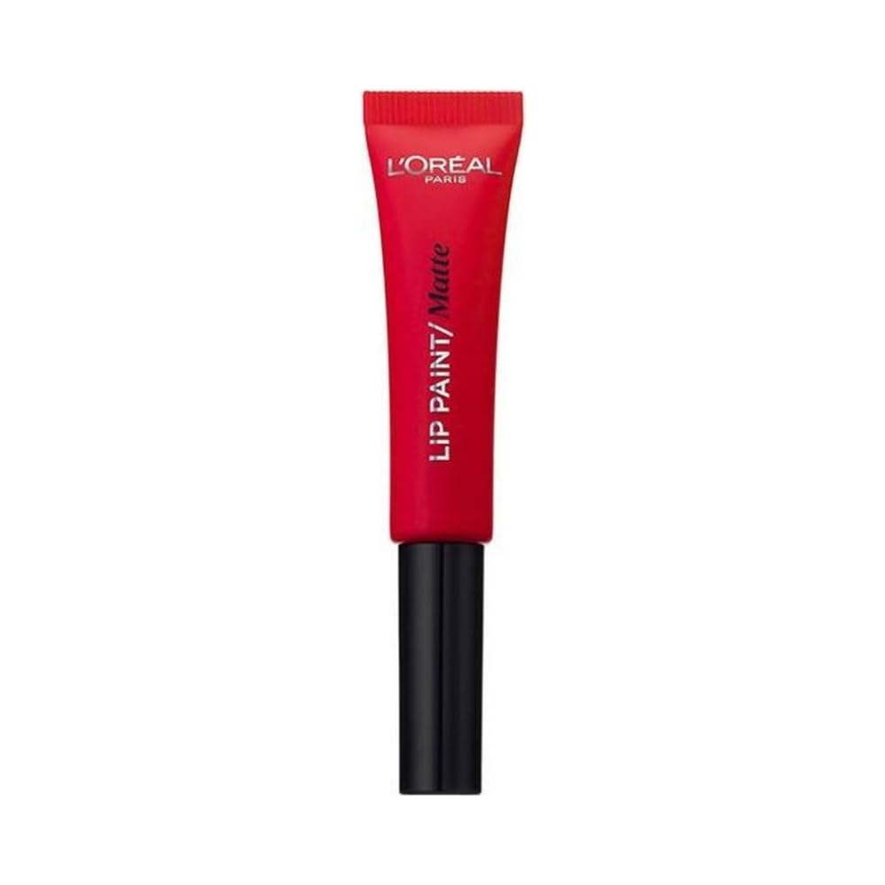 l-oreal-paris-infaillible-lip-paint-liquid-lipstick-102-pink-lady-8-ml-1748421435 L'Oreal Paris, Infaillible Lip Paint, Liquid Lipstick, 204, Red, 8 ml – Image 1